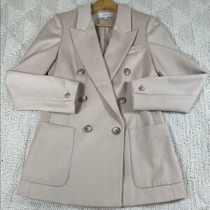 REISS Double Breasted Blazer